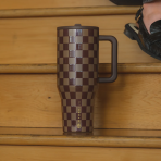 Autumn Checkers Traveler (32oz) - Image 6