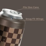 Autumn Checkers Can Cooler (Standard) - Image 5