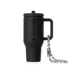 Black Traveler Keychain