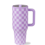 Lavender Checkers