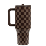 Autumn Checkers Traveler (32oz) - Image 3