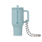 Teal Traveler Keychain